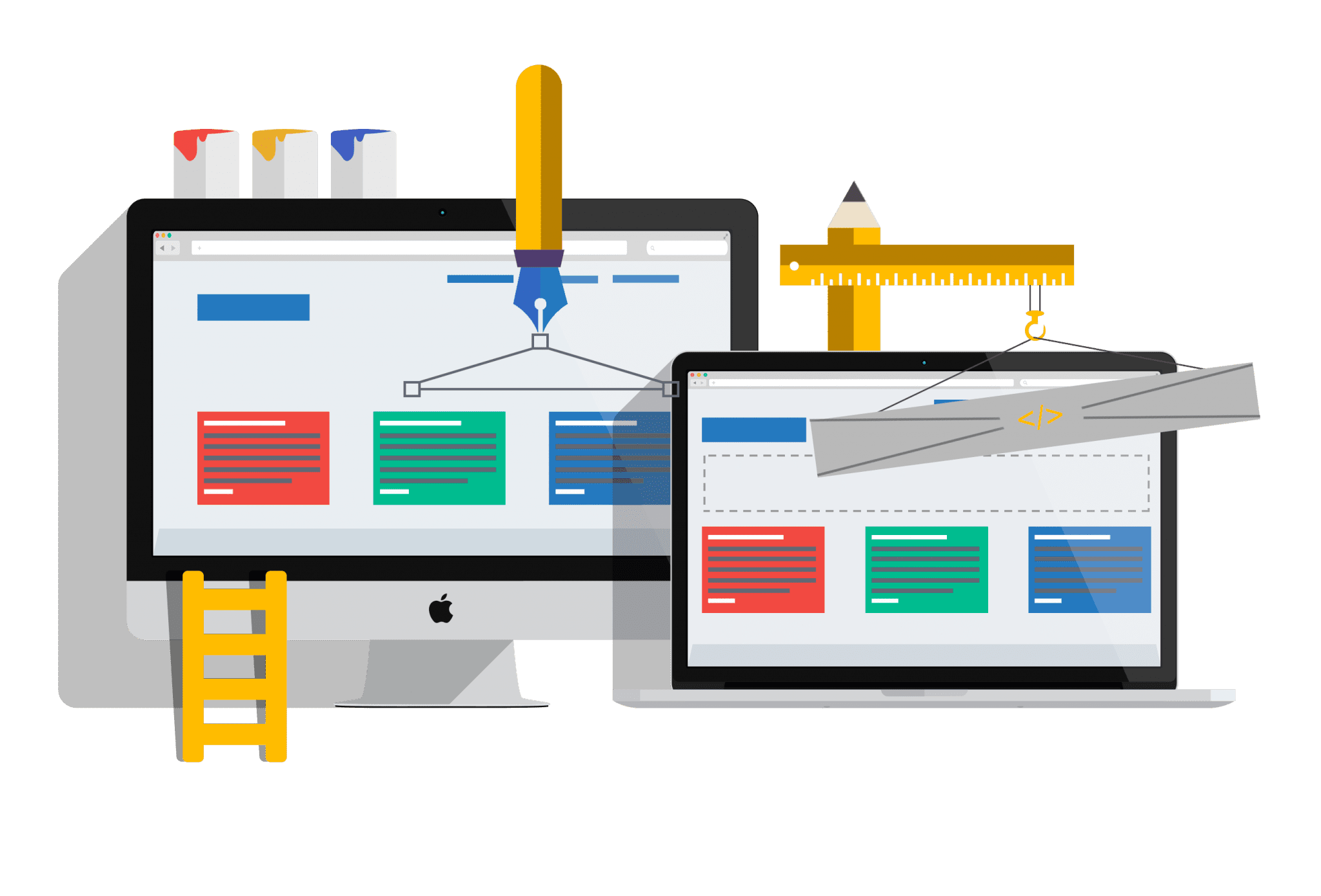 Веб разработка интернет системы. Создание сайтов. Разработка сайта иллюстрация. Проектирование веб сайта. Изображения для сайта.